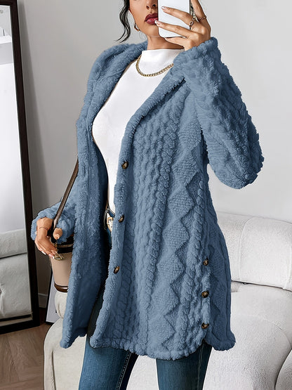 Celinne™ – Premium Knit Fleece Cardigan