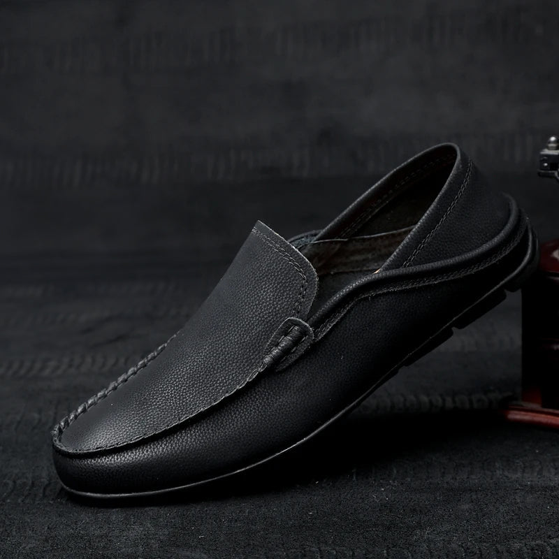 Ture™ – Leather Driving Loafers med stil &amp; komfort för alla säsonger