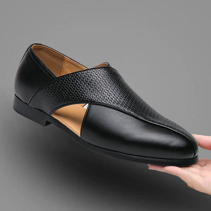 Einar™ – Vintage Leather Loafers med tidlös elegans för alla säsonger