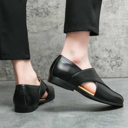 Einar™ – Vintage Leather Loafers med tidlös elegans för alla säsonger