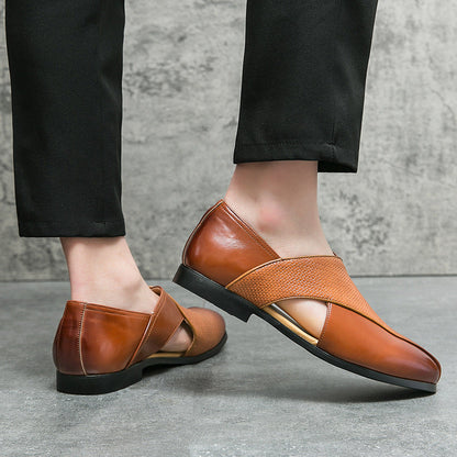Einar™ – Vintage Leather Loafers med tidlös elegans för alla säsonger