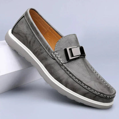 Albin™ – Luxury Leather Loafers med tidlös elegans för alla säsonger