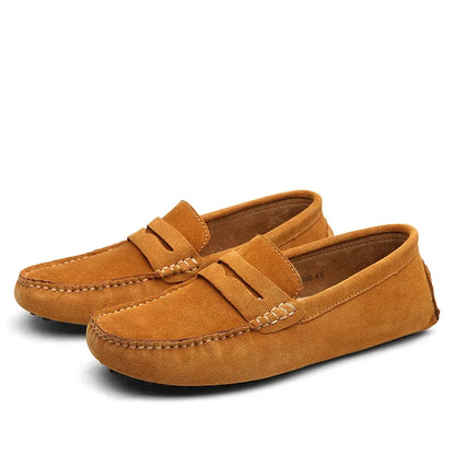Jarl™ – Suede Loafers med diskret lyx för alla säsonger