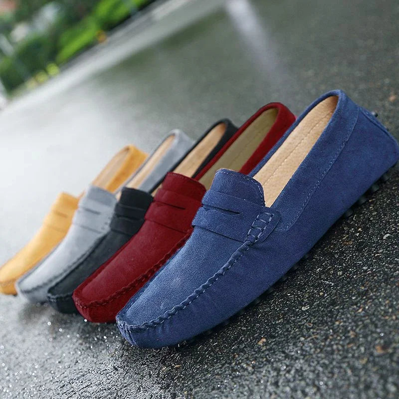 Jarl™ – Suede Loafers med diskret lyx för alla säsonger