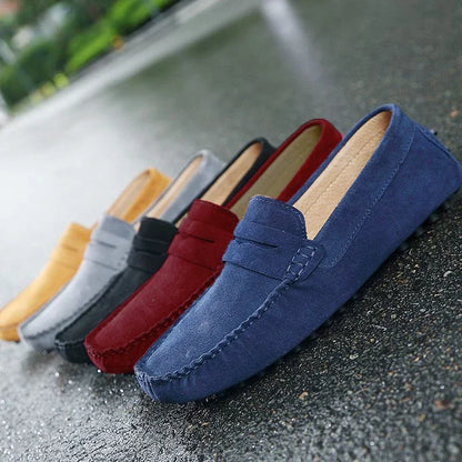 Jarl™ – Suede Loafers med diskret lyx för alla säsonger