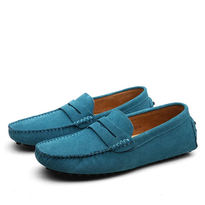 Jarl™ – Suede Loafers med diskret lyx för alla säsonger