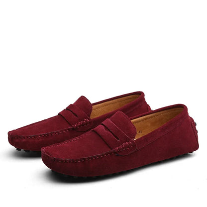 Jarl™ – Suede Loafers med diskret lyx för alla säsonger