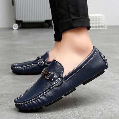 Henrik™ – Genuine Leather Loafers med tidlös elegans för alla säsonger