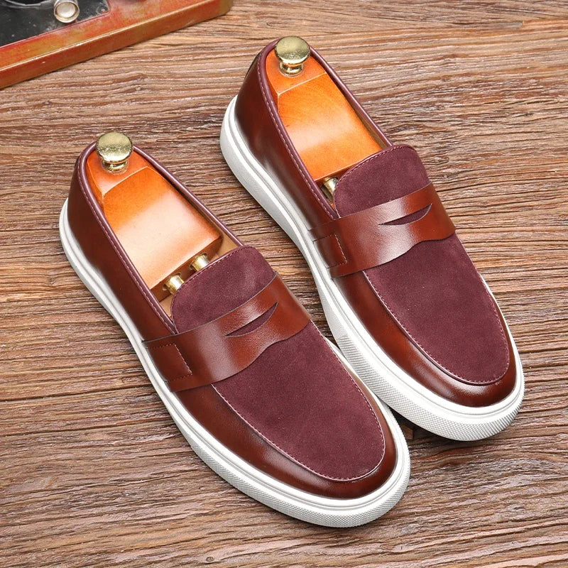 Sixten™ – Leather Loafers med tidlös komfort för alla säsonger