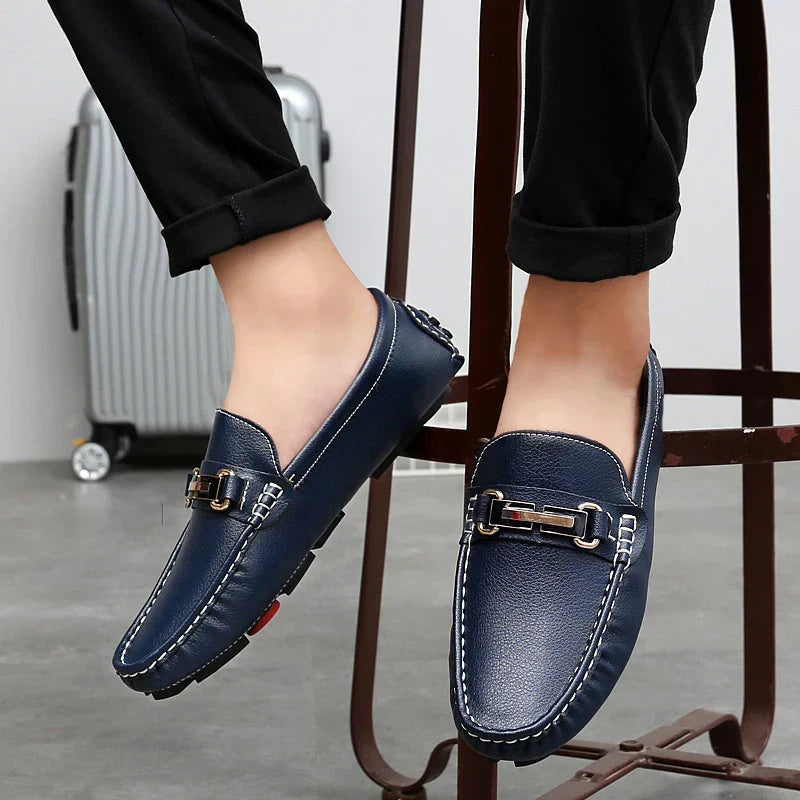 Henrik™ – Genuine Leather Loafers med tidlös elegans för alla säsonger