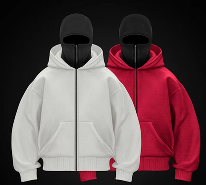 Kael™ Balaclava Double Hoodie