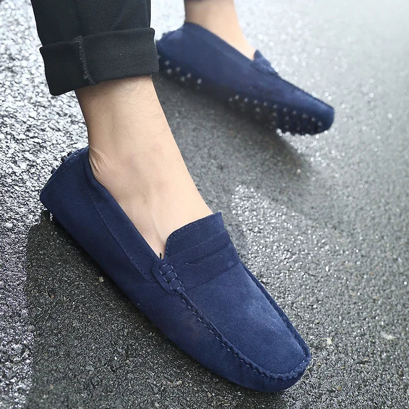 Jarl™ – Suede Loafers med diskret lyx för alla säsonger