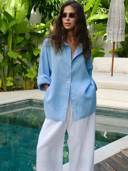 Elena Linen Shirt