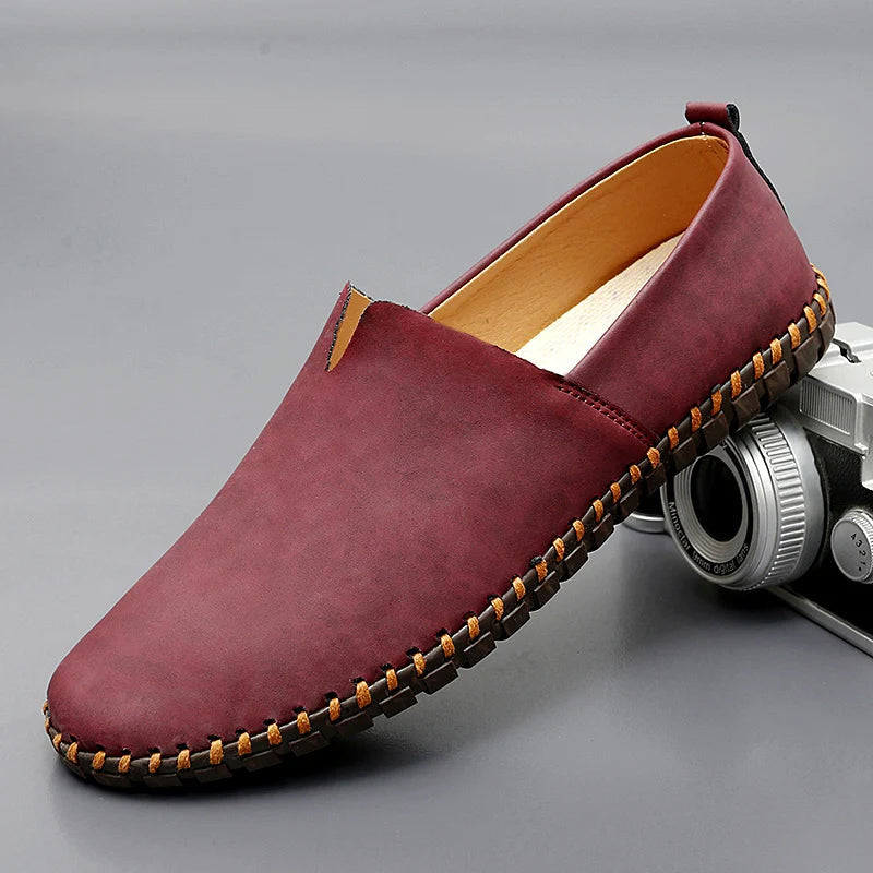 Valter™ – Leather Loafers med modern elegans för alla säsonger