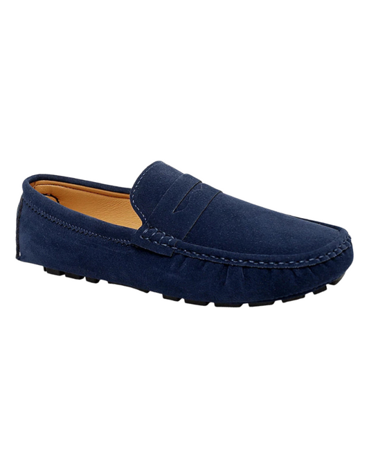 Levon™ – Suede Loafers med nautisk inspiration för alla säsonger