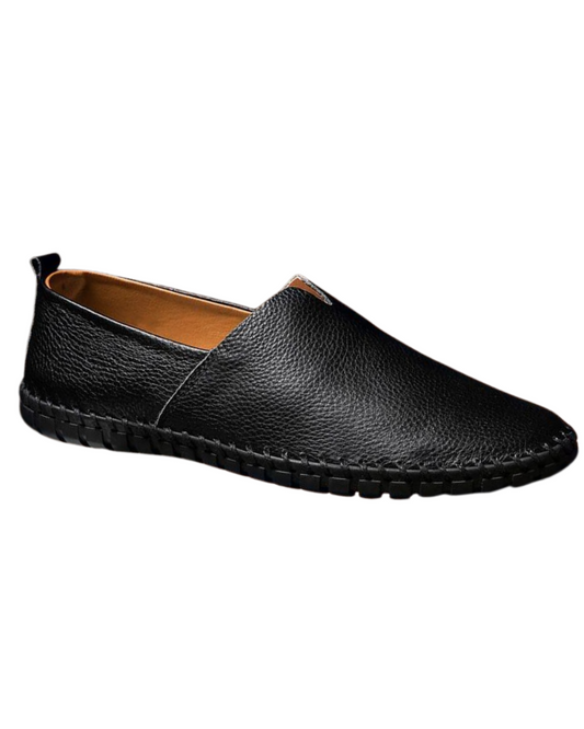 Elias™ – Handsydda Leather Loafers med tidlös elegans för alla säsonger