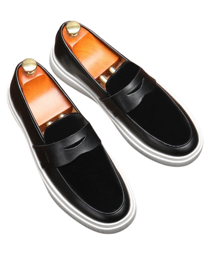 Sixten™ – Leather Loafers med tidlös komfort för alla säsonger