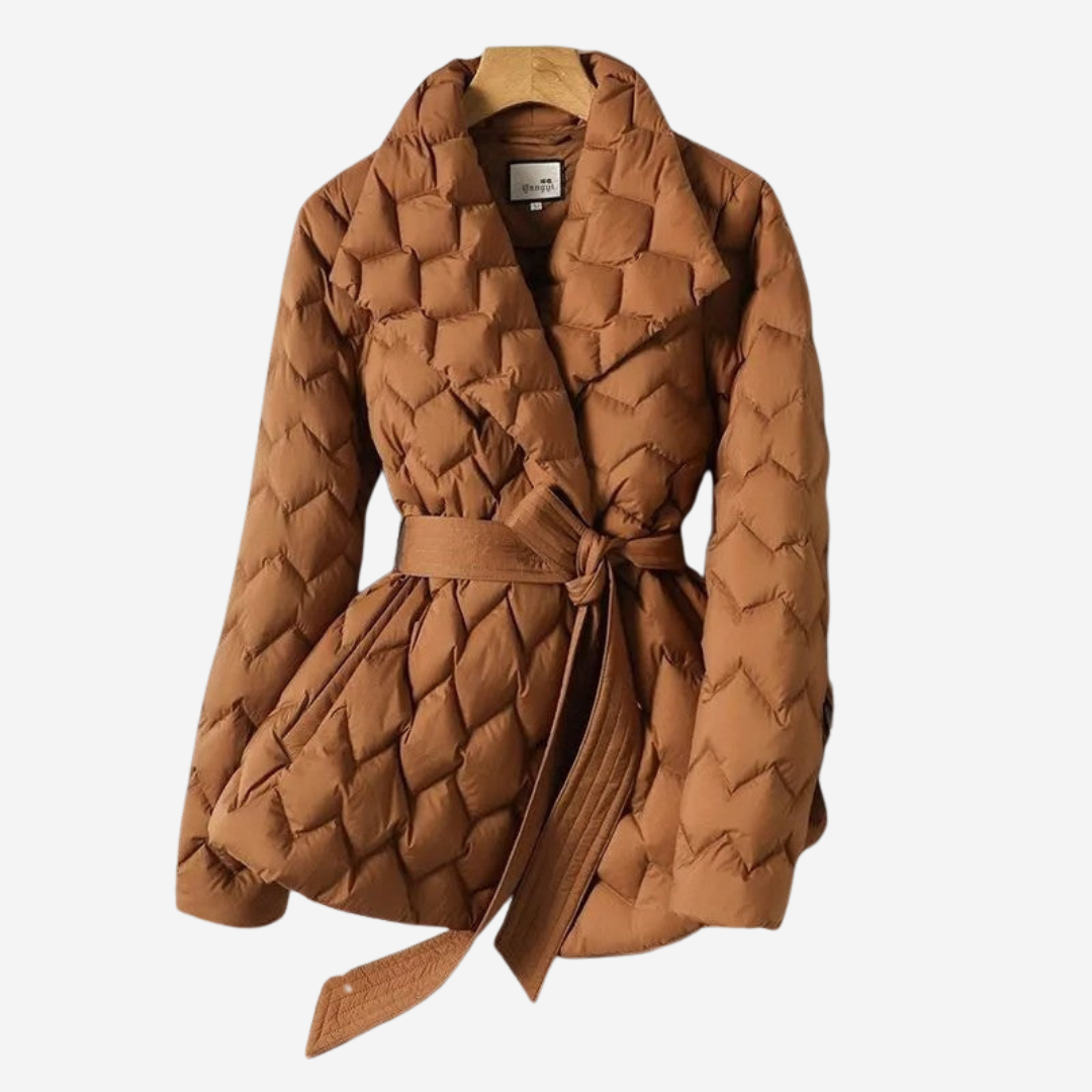 Valesse – Lyxig Quiltad Vinterjacka