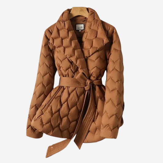Valesse – Lyxig Quiltad Vinterjacka