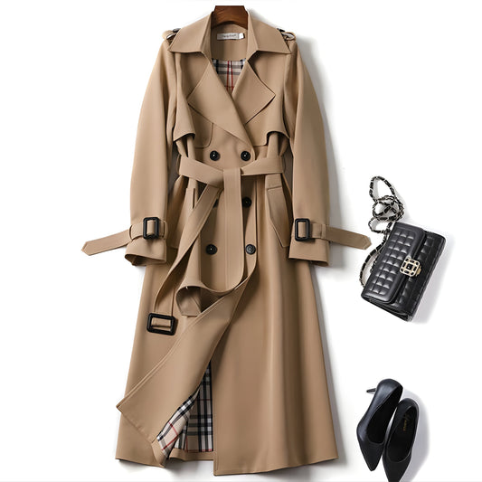 Lysara | Elegant Trenchcoat med Tidlös Stil