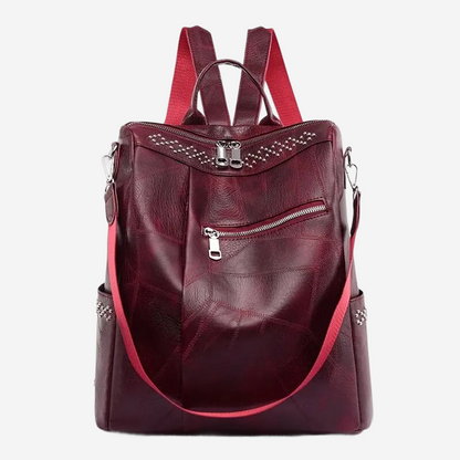 Mireille – Vintage-inspirerad Ryggsäck med Modern Komfort