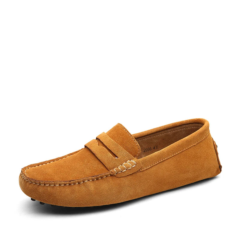 Jarl™ – Suede Loafers med diskret lyx för alla säsonger