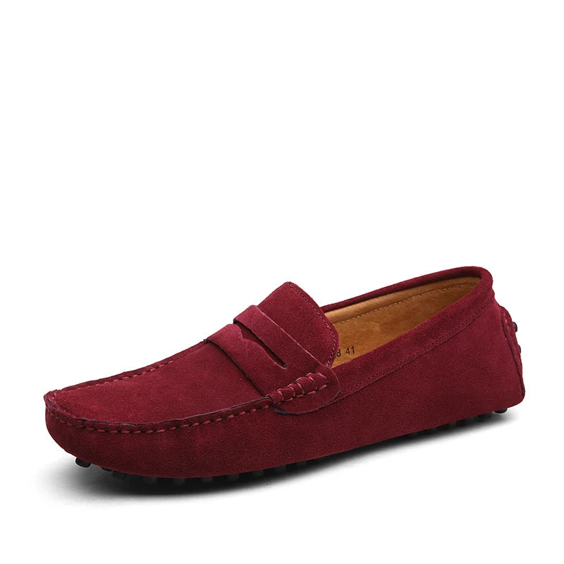 Jarl™ – Suede Loafers med diskret lyx för alla säsonger