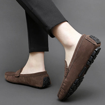 Levon™ – Suede Loafers med nautisk inspiration för alla säsonger