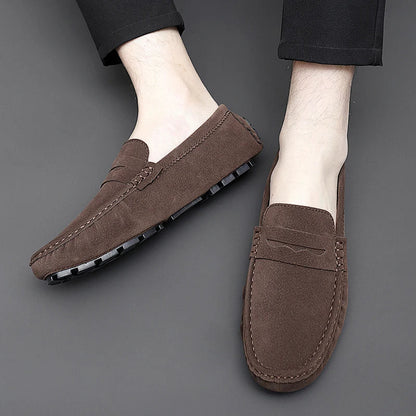 Levon™ – Suede Loafers med nautisk inspiration för alla säsonger