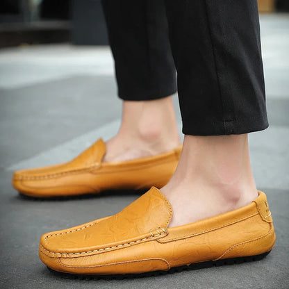 Sigvard™ – Vintage Leather Loafers med tidlös elegans för alla säsonger