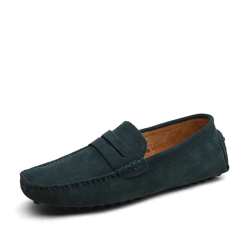 Jarl™ – Suede Loafers med diskret lyx för alla säsonger