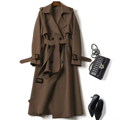 Lysara | Elegant Trenchcoat med Tidlös Stil