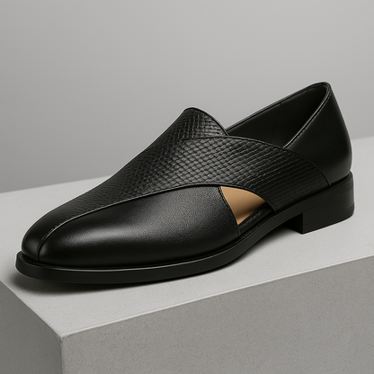 Einar™ – Vintage Leather Loafers med tidlös elegans för alla säsonger